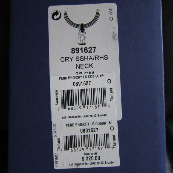 Swarovski Cobra Necklace 891627 - Picture 7 of 8